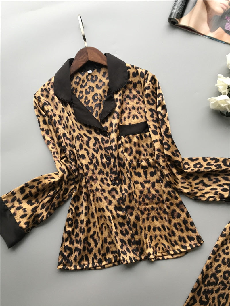 KENYA Pigiama in stampa animalier - The Trophy Wife