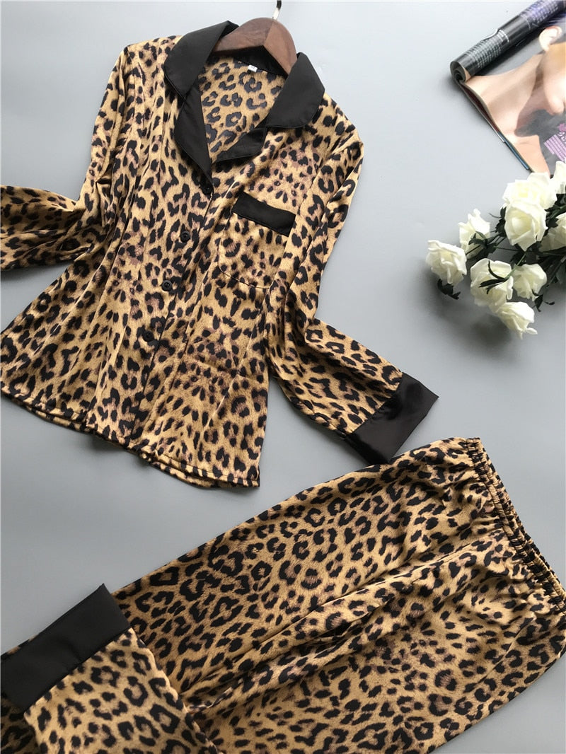 KENYA Pigiama in stampa animalier - The Trophy Wife