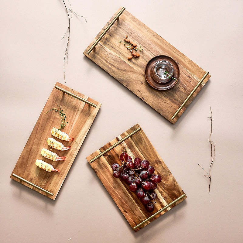 TEMAKI Vassoi in legno d'acacia - The Trophy Wife