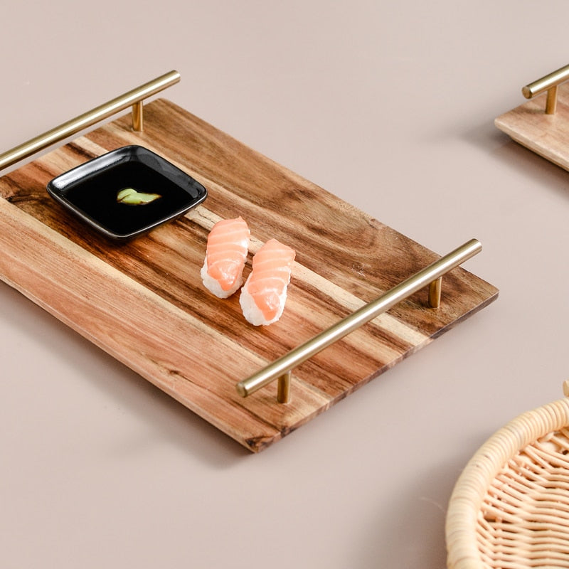 TEMAKI Vassoi in legno d'acacia - The Trophy Wife