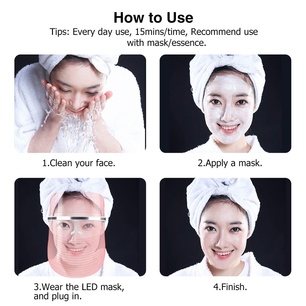 YODA Light-therapy mask LED 3 colori - The Trophy Wife