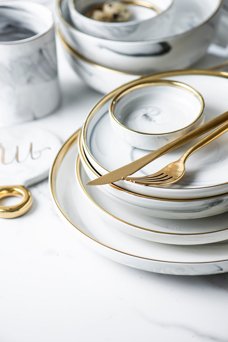 CARRARA piatti in ceramica marmorizzata_thetrophywife.shop