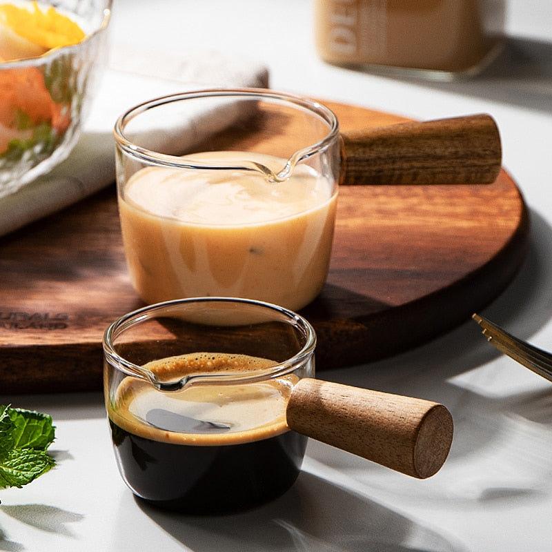 MISO Set di 2 bricchetti dosatori con manico in legno - The Trophy Wife