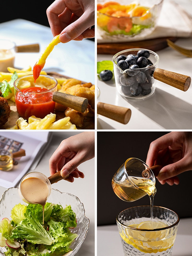MISO Set di 2 bricchetti dosatori con manico in legno - The Trophy Wife
