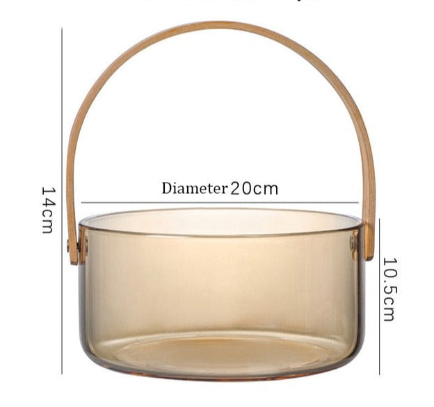 PATTY Multipurpose glass baskets
