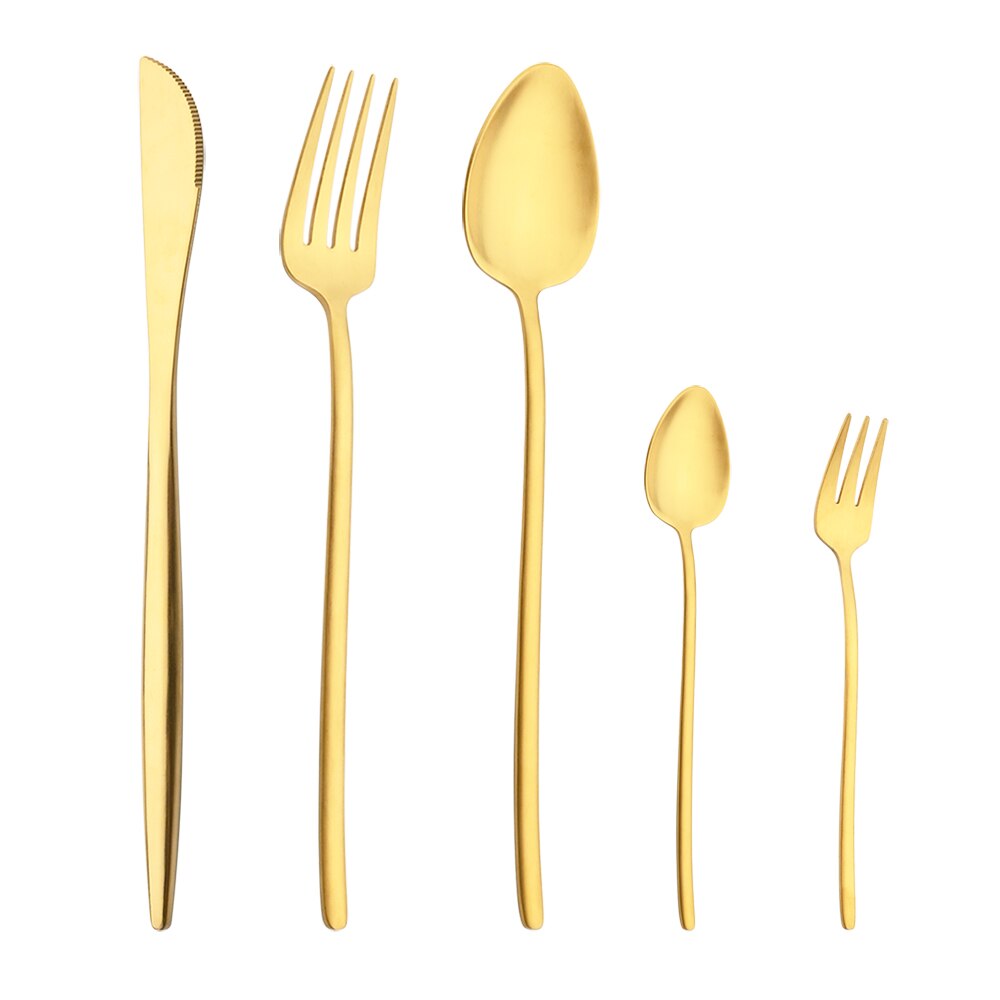 JUDITH 20-piece cutlery set with enamel handle