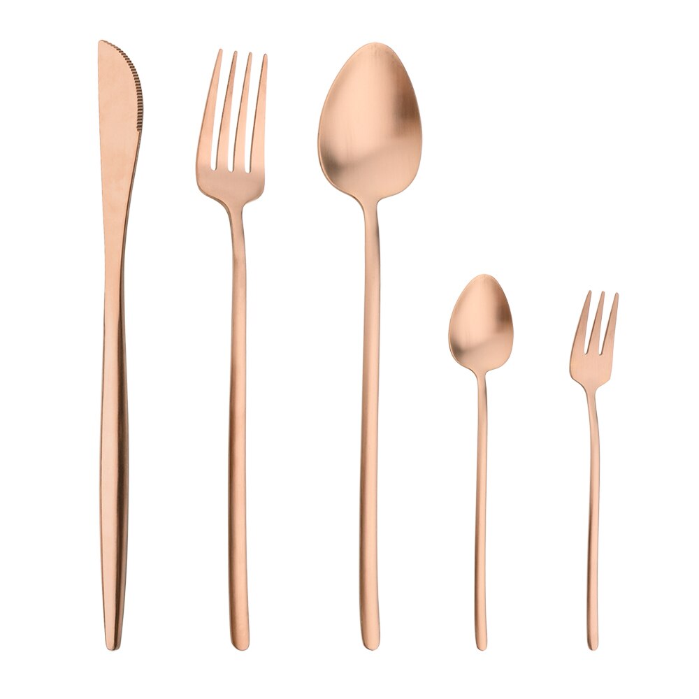 JUDITH 20-piece cutlery set with enamel handle