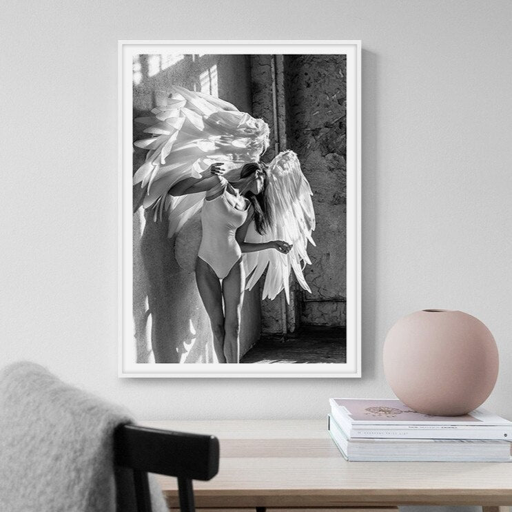 LIMITED EDITION | ANGEL Stampe fotografiche in bianco e nero_thetrophywife.shop